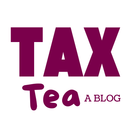 logo, tax tea: a blog